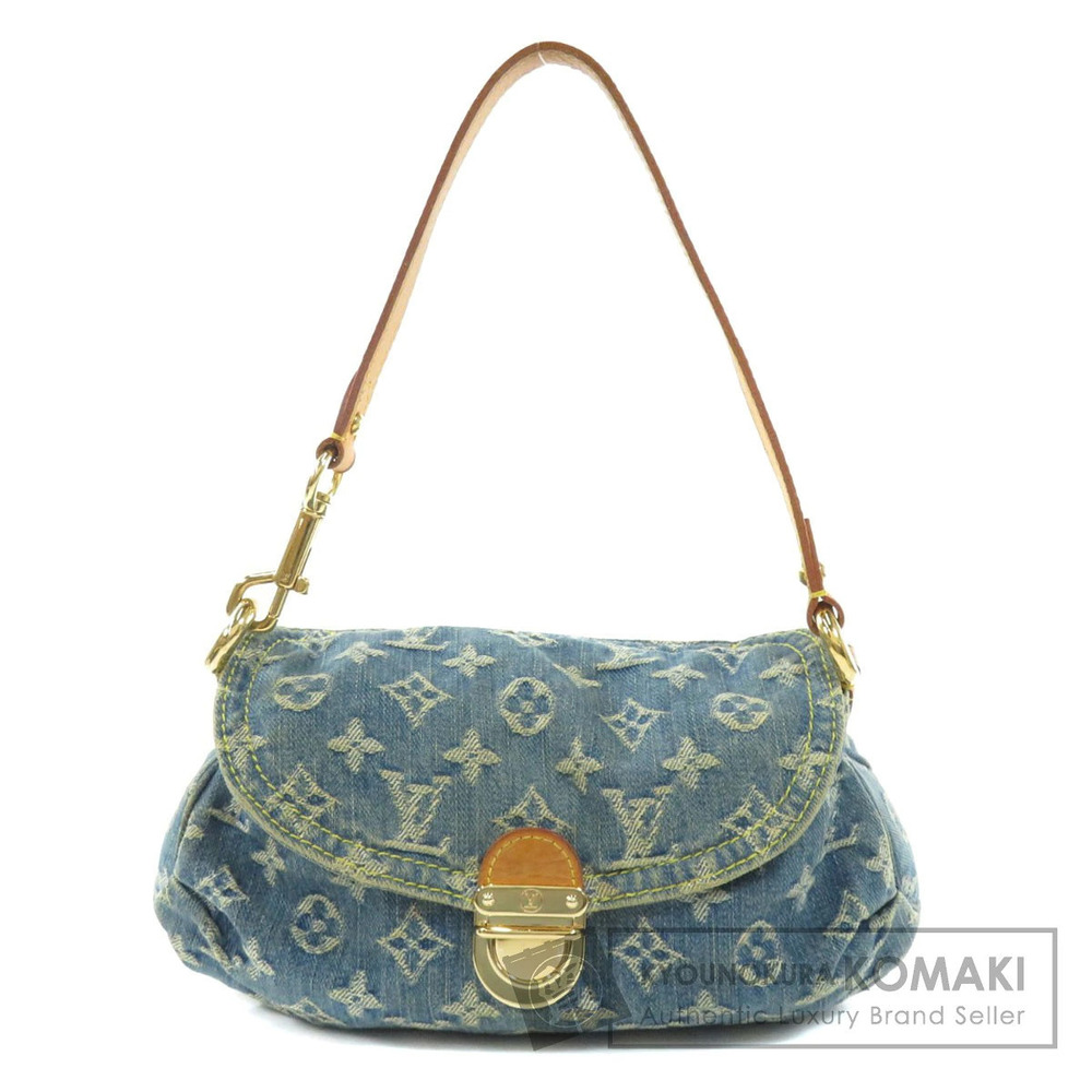 Louis Vuitton Pleaty Monogram Denim Handbag